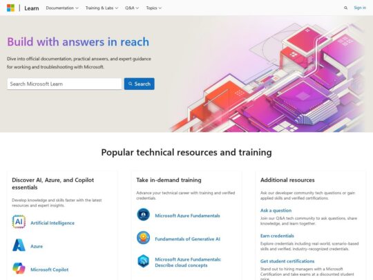 Microsoft Learn